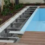 חיפוי דק לתא גלילה בריכת סקימר