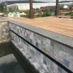 חיפוי תא גלילה במים – אנכי