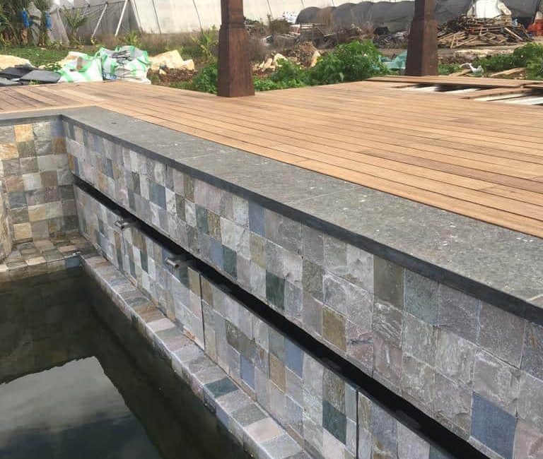 חיפוי תא גלילה במים – אנכי