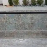 תא גלילה במים אנכי חזיתי