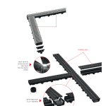 הוראות התקנה לתעלת ניקוז פלסאו