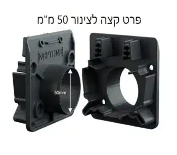 פרט חיבור פתוח לתעלת ניקוז