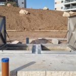 מכסה לחדר משאבות / בור שאיבה